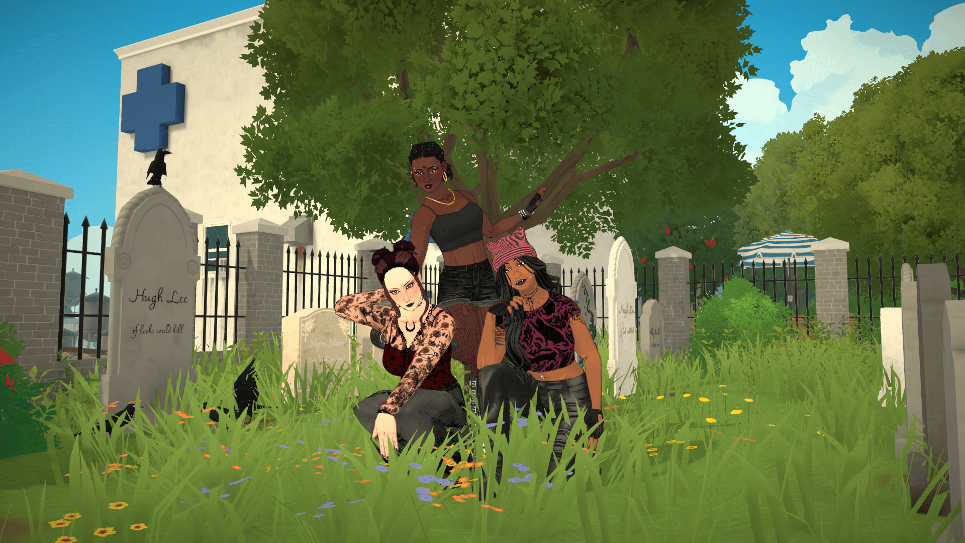 Faeryf1re's Friendslop Poses image 3