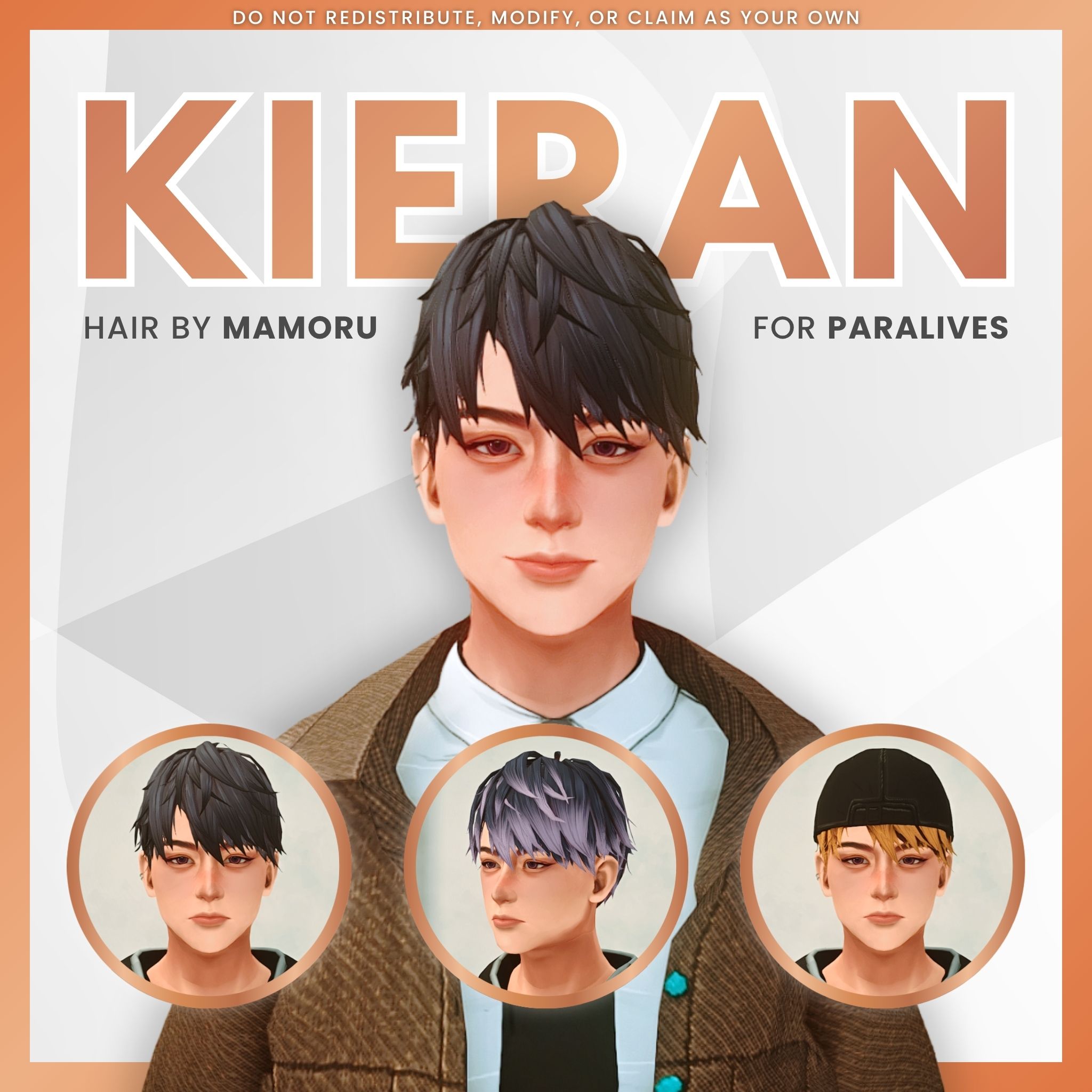 [Mamoru] Kieran Hair 01 image 1