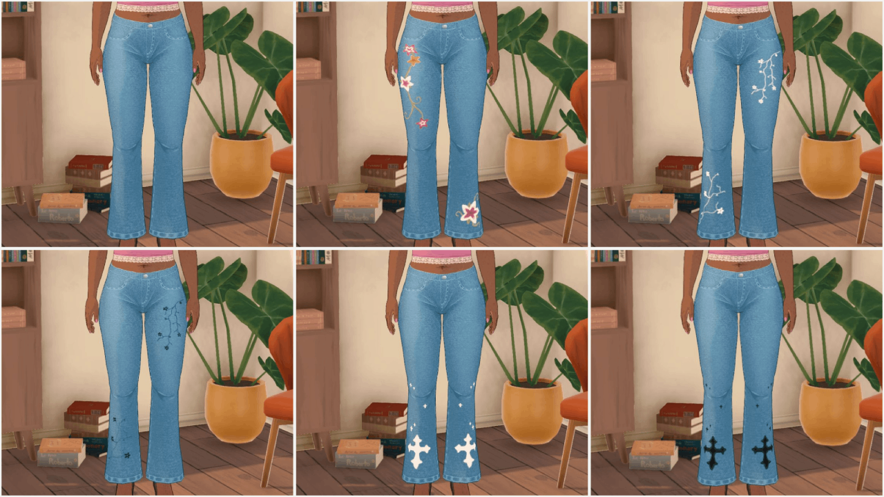 Flare Jeans by Cosmolojay image 2