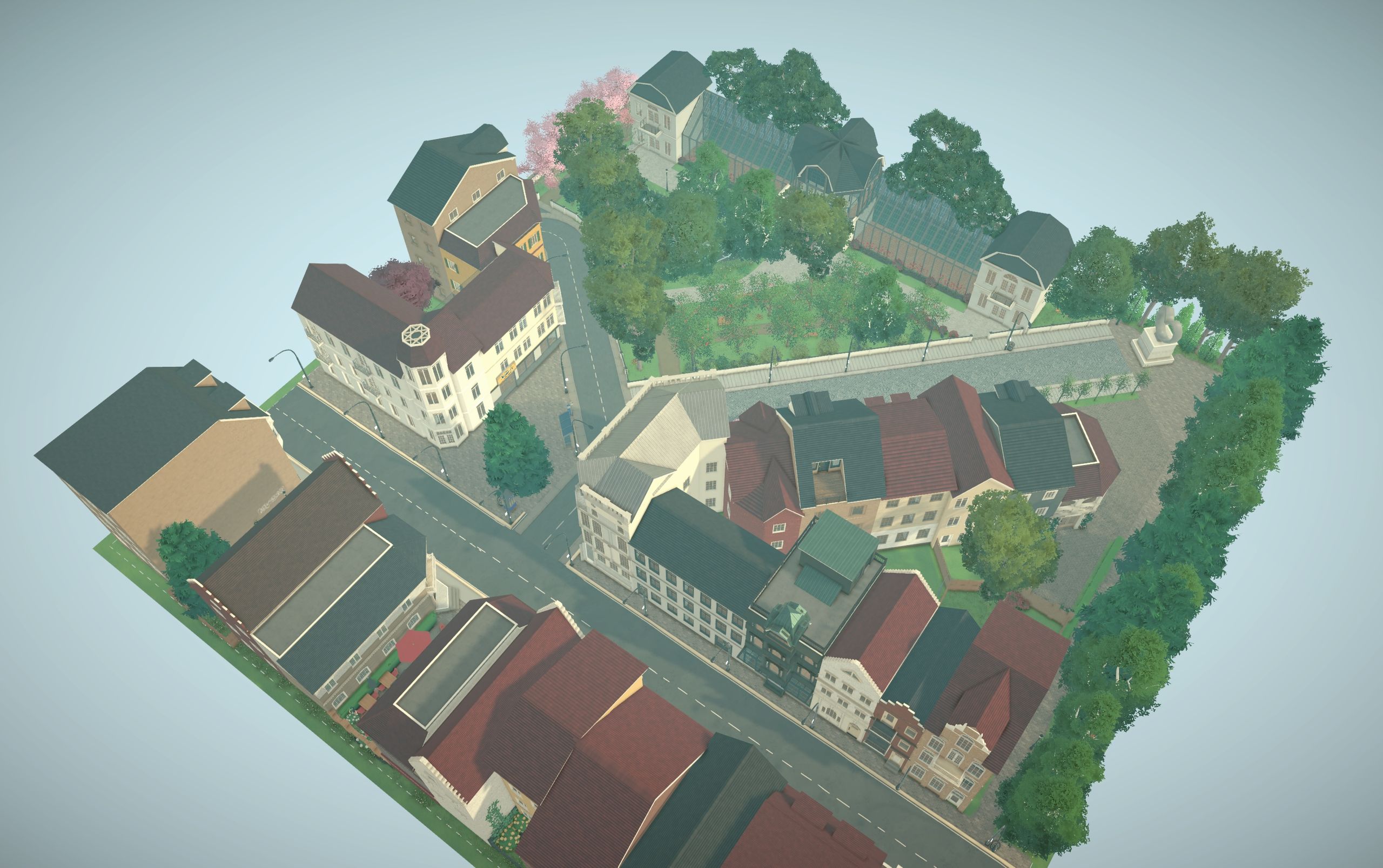 Small european style town. image 1