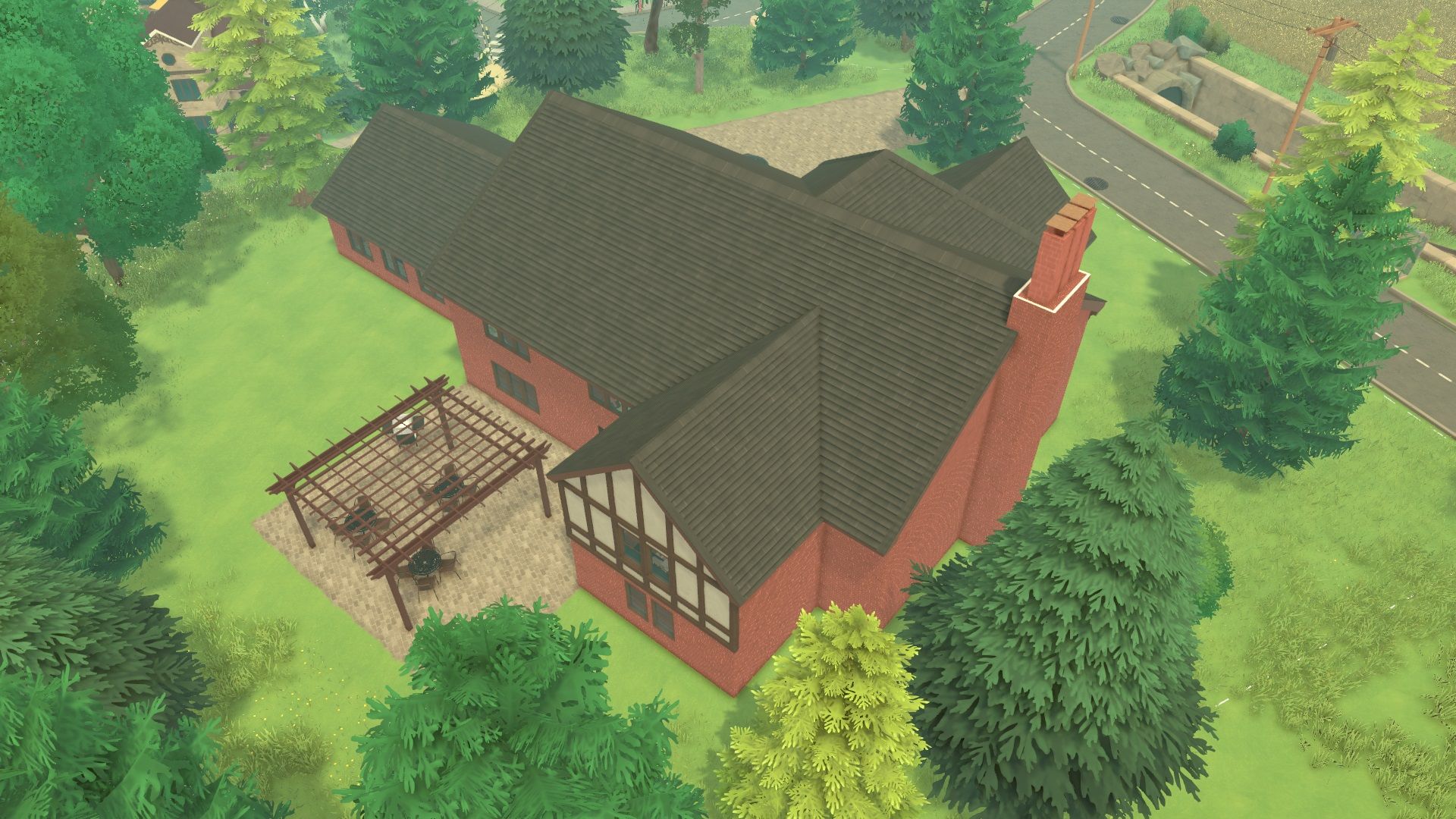 Cliffside Tudor Revival House image 7