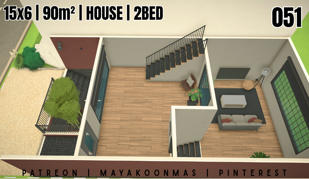 051 HOUSE 2BED 90m² image 9