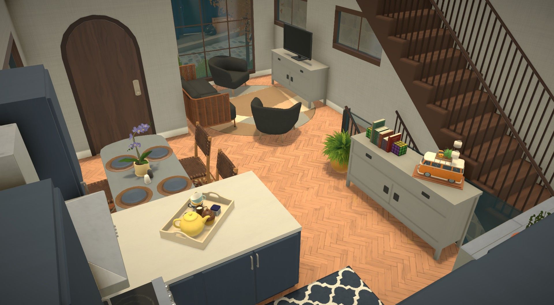 Simple modern town house <37K image 5