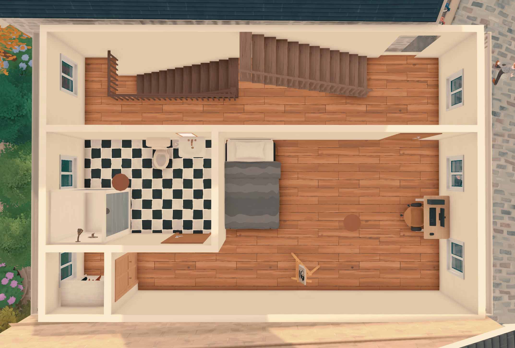 Old three-bedroom apartment image 3