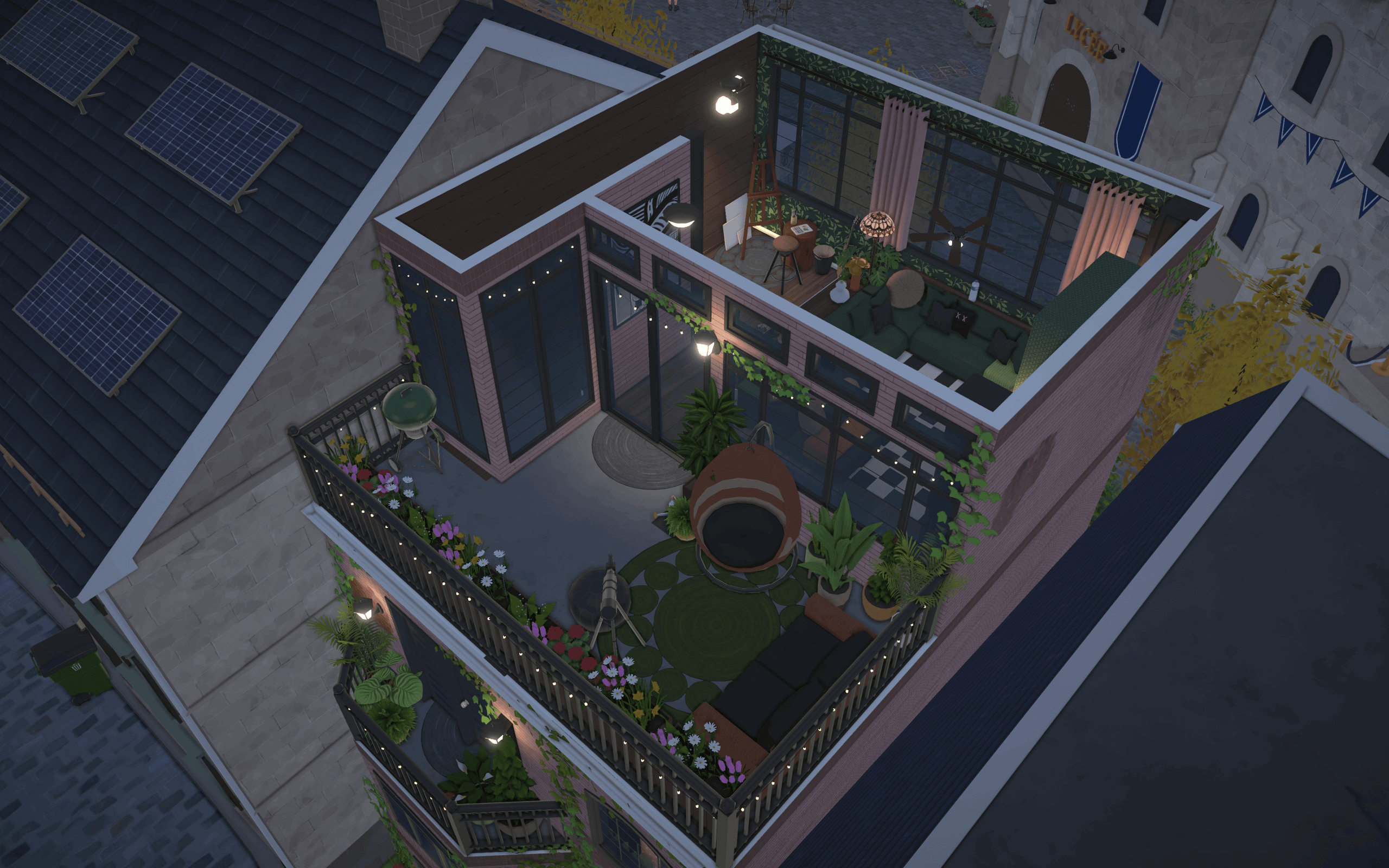 Modern Green Witch Townhouse image 2