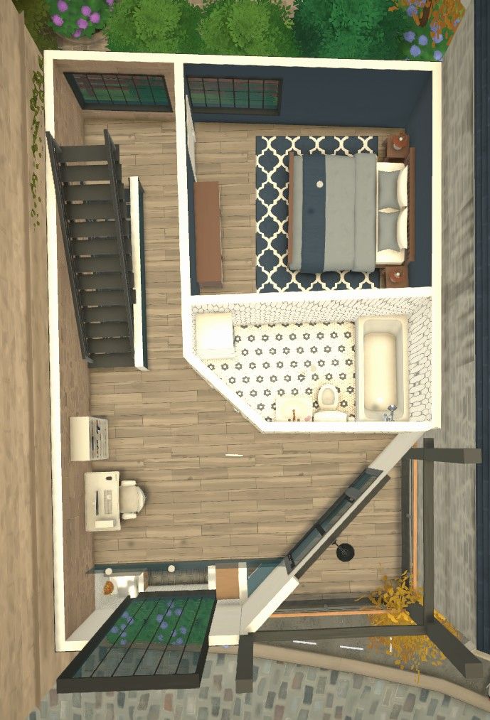 Simple modern 5 story townhouse
<27K image 8