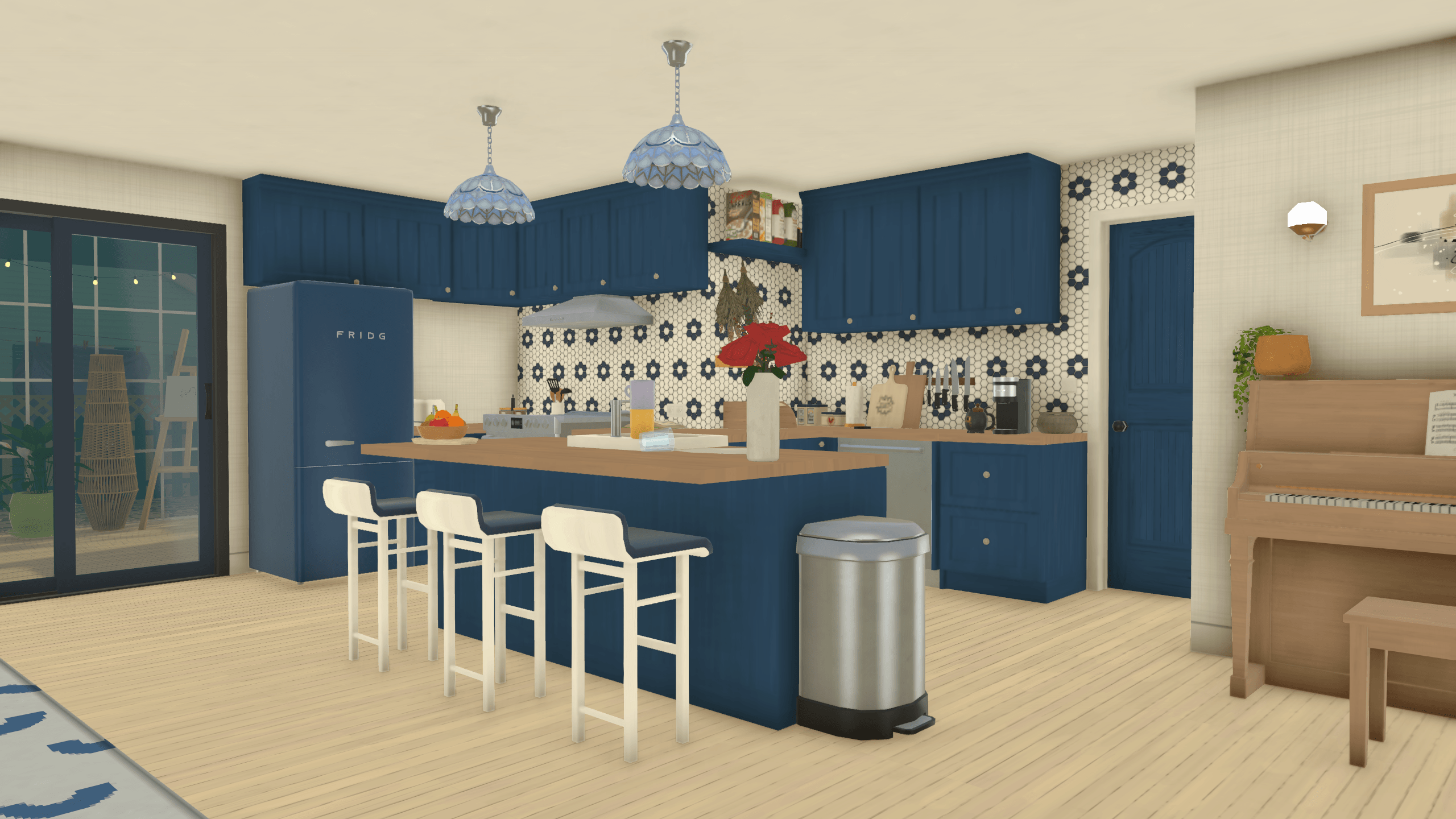 Blue Cottage Vibes House image 3