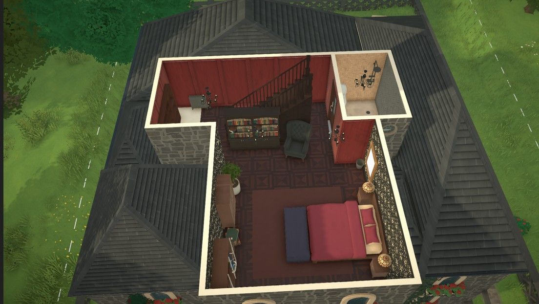 The Goth Household (Sims 2 'Loose'  Recreation) image 5