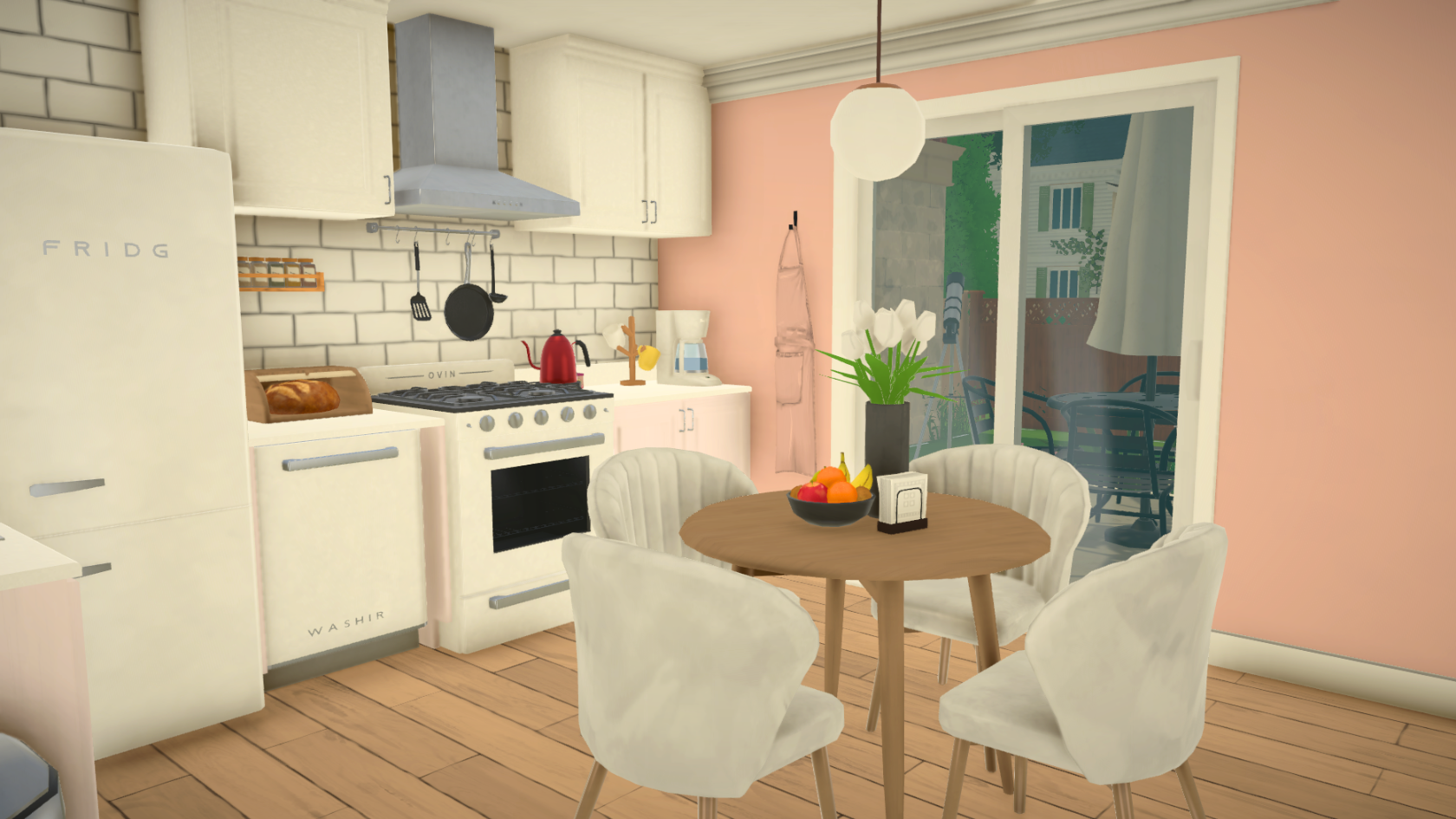 Pink 1 Bedroom Starter House 🌷 image 6