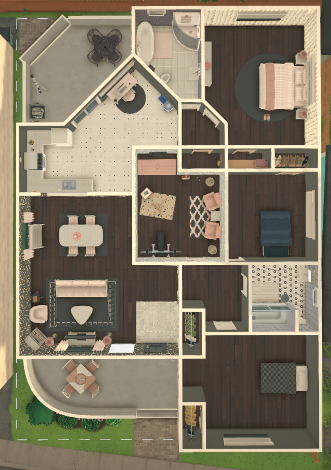Bungalow 3BR 2Bath image 3