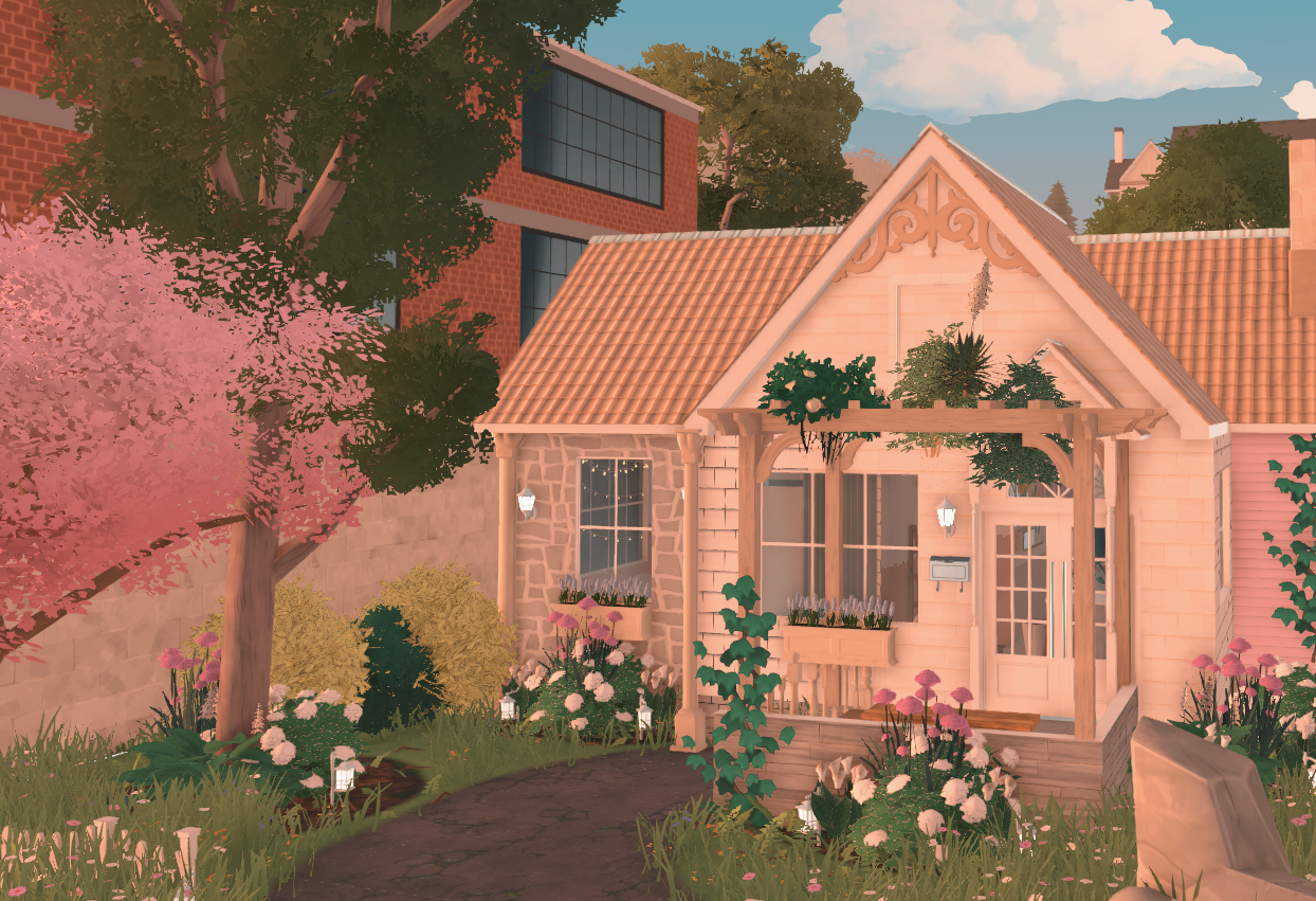 Cute Pastel Fairy Cottage image 2