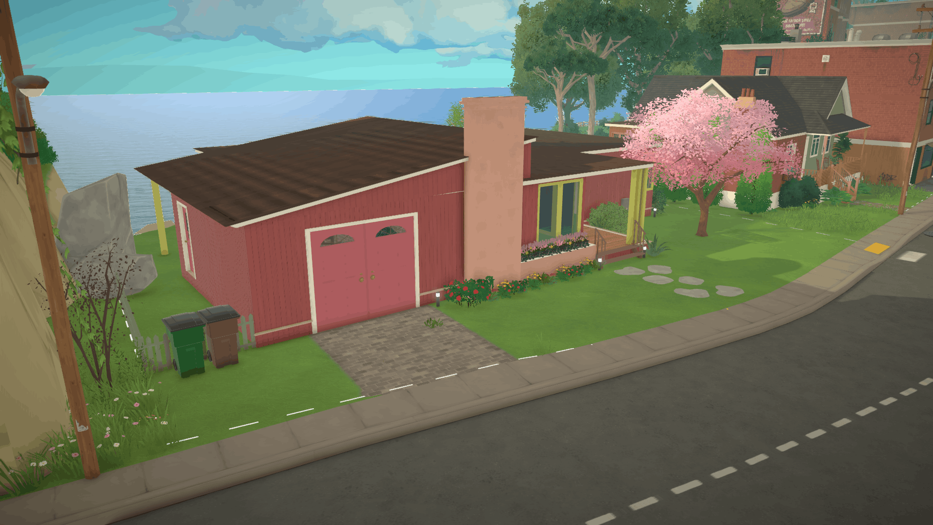 Pink Midcentury Home image 1