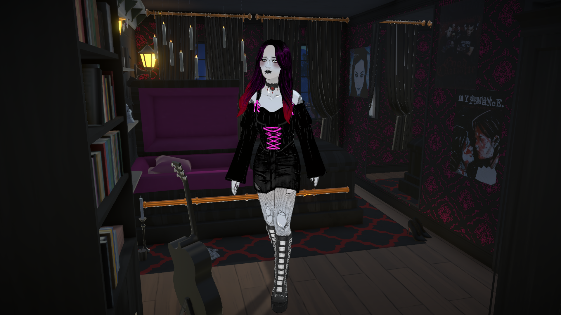 Ebony Dark'Ness Dementia Raven-Way image 1