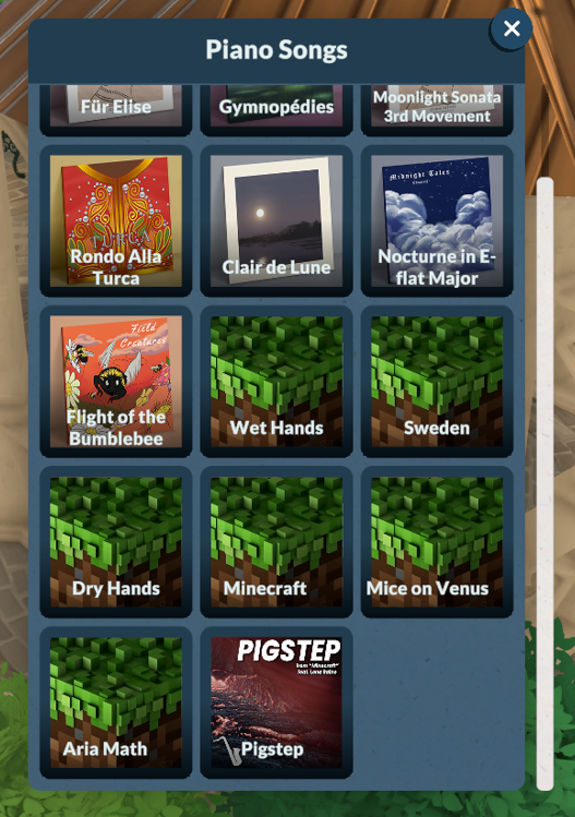 Piano Songs from Minecraft image 1