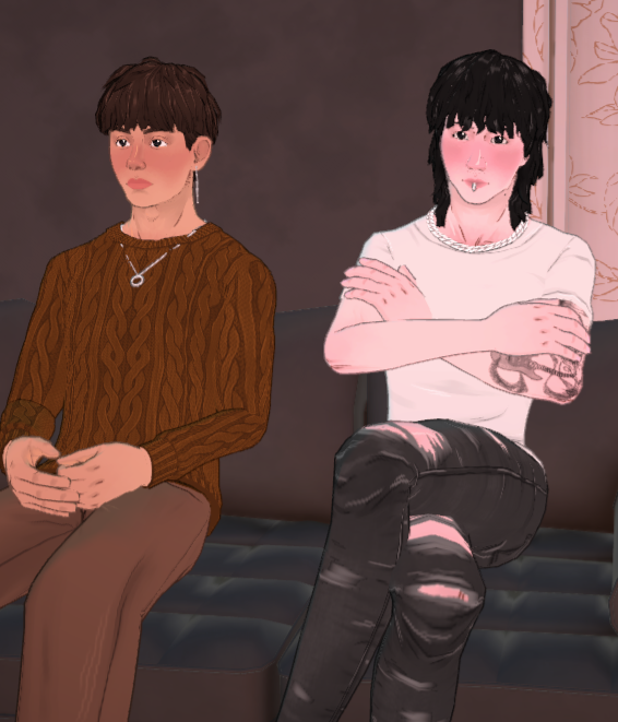 Jeon Jungkook Kim Taehyung image 1