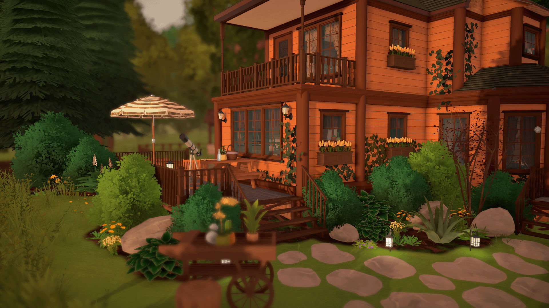 Log Cabin on Mountain Scarf Drive [pujipop ♡] image 18