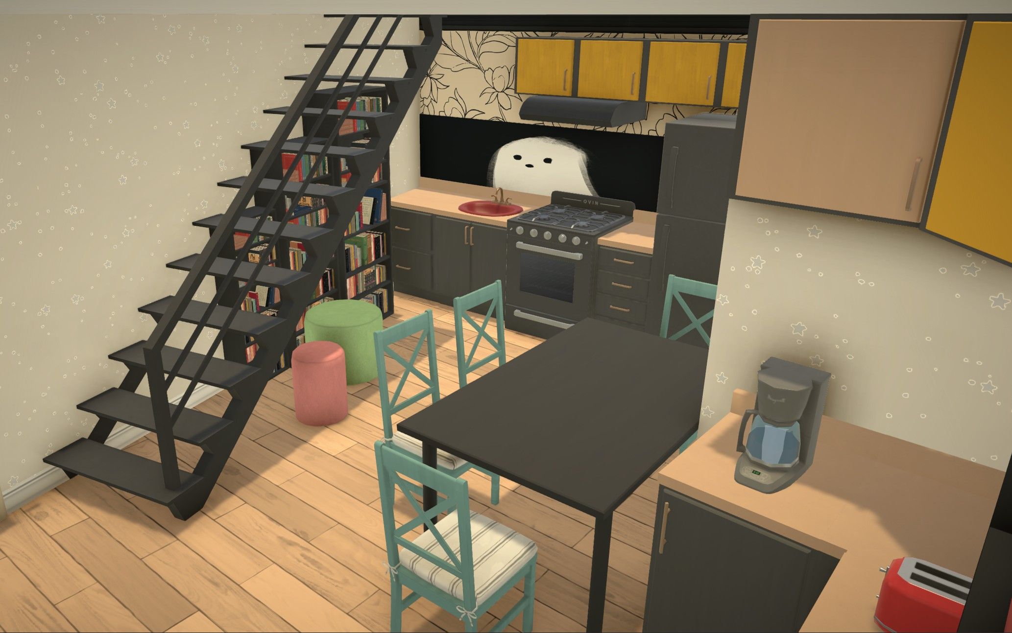 Kunterbunt | Bright & Colorful Student Dorm image 2