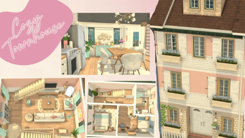 Cozy Pastel Townhouse image 1