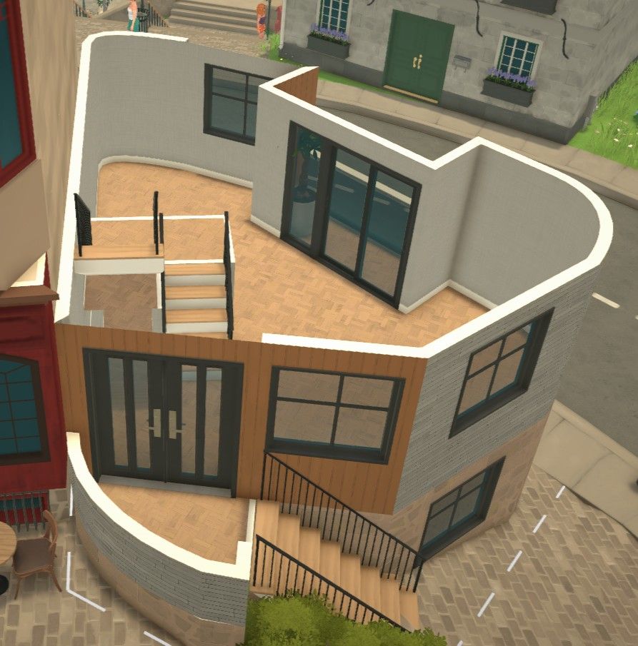 Plaza Corner Modern Shell <21k image 9