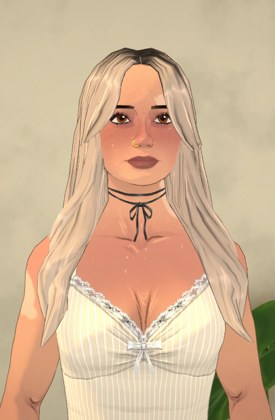 Jane with vitiligo - no CC's image 1