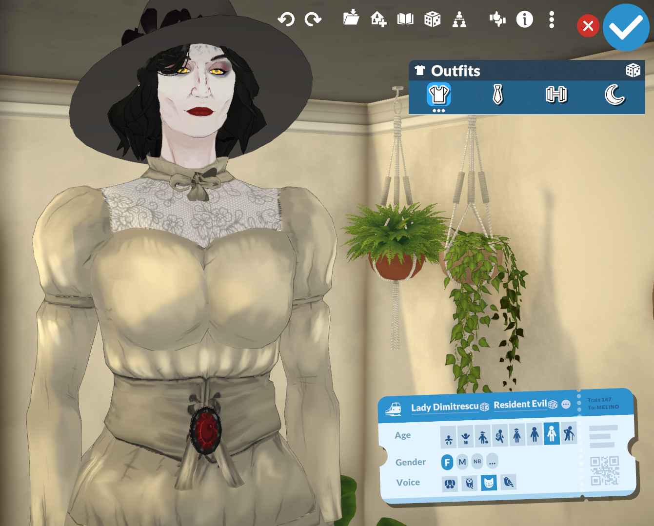 Lady Dimitrescu from Resident Evil Village image 3