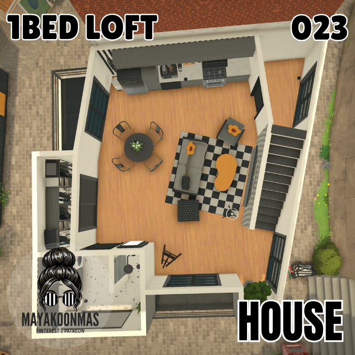 023 | HOUSE | 1BED LOFT image 6