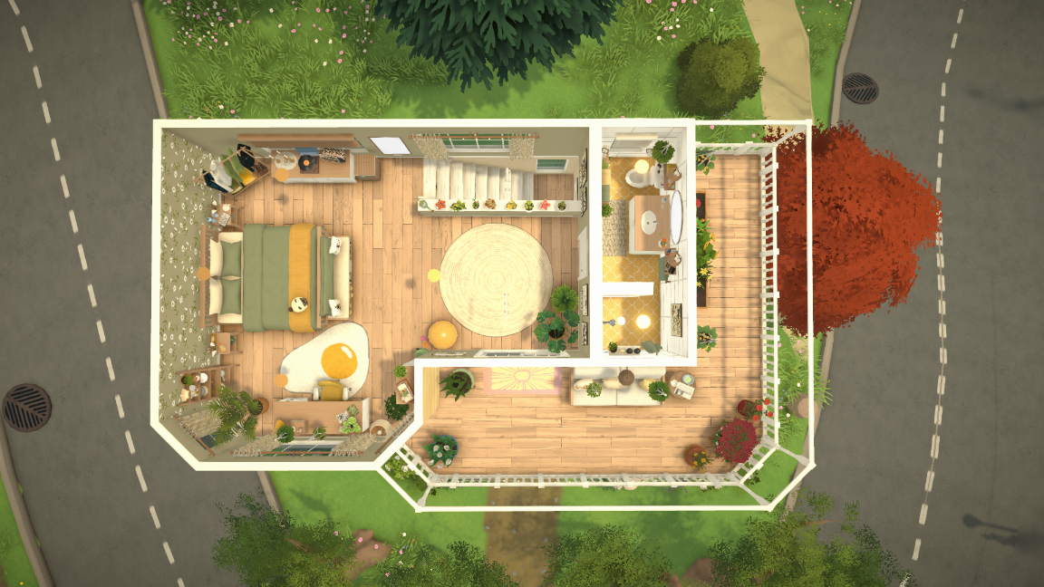 [FlaviaForesta] Light coloured little starter house image 5