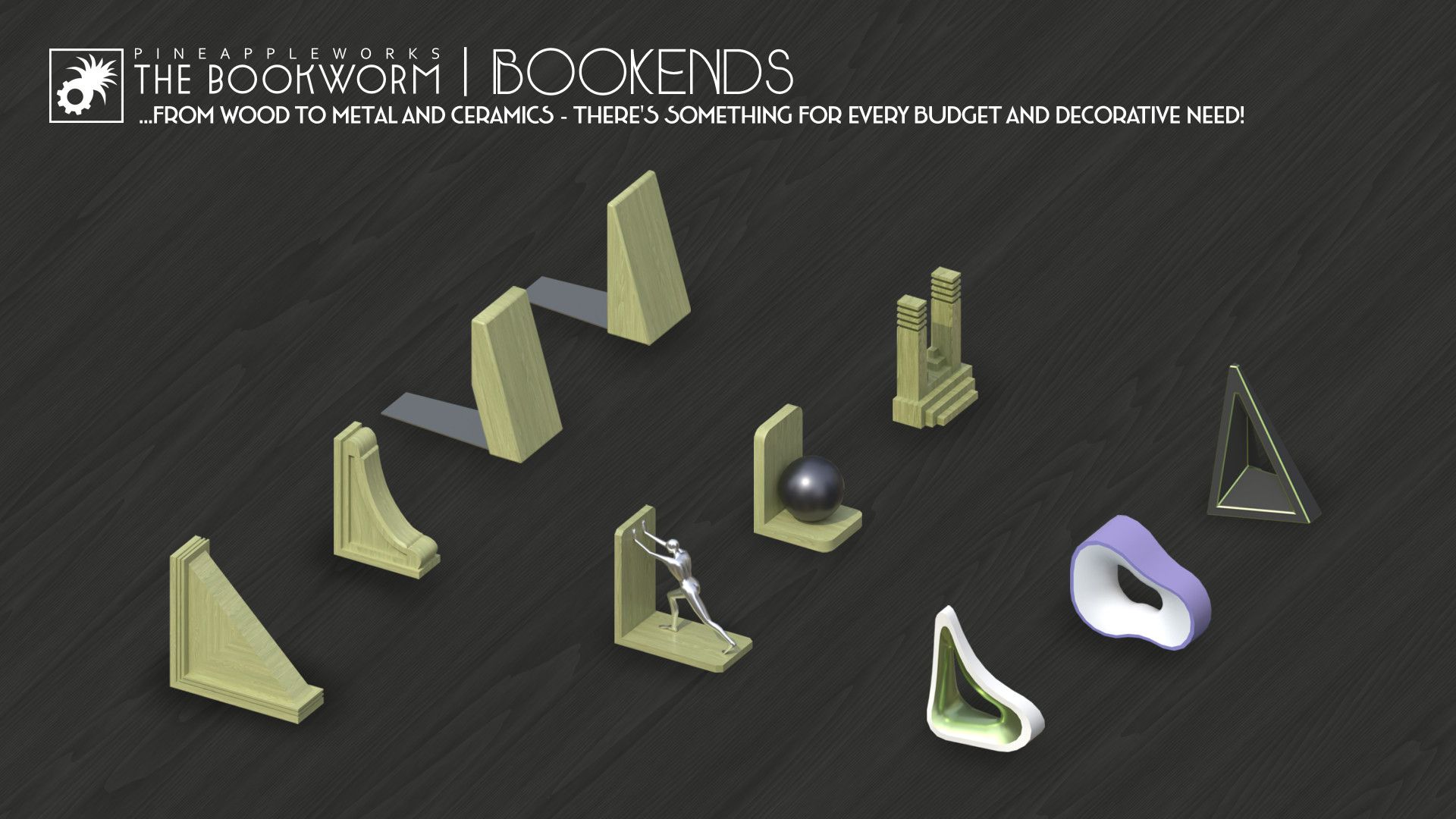| PaW | The Bookworm | Bookends image 2