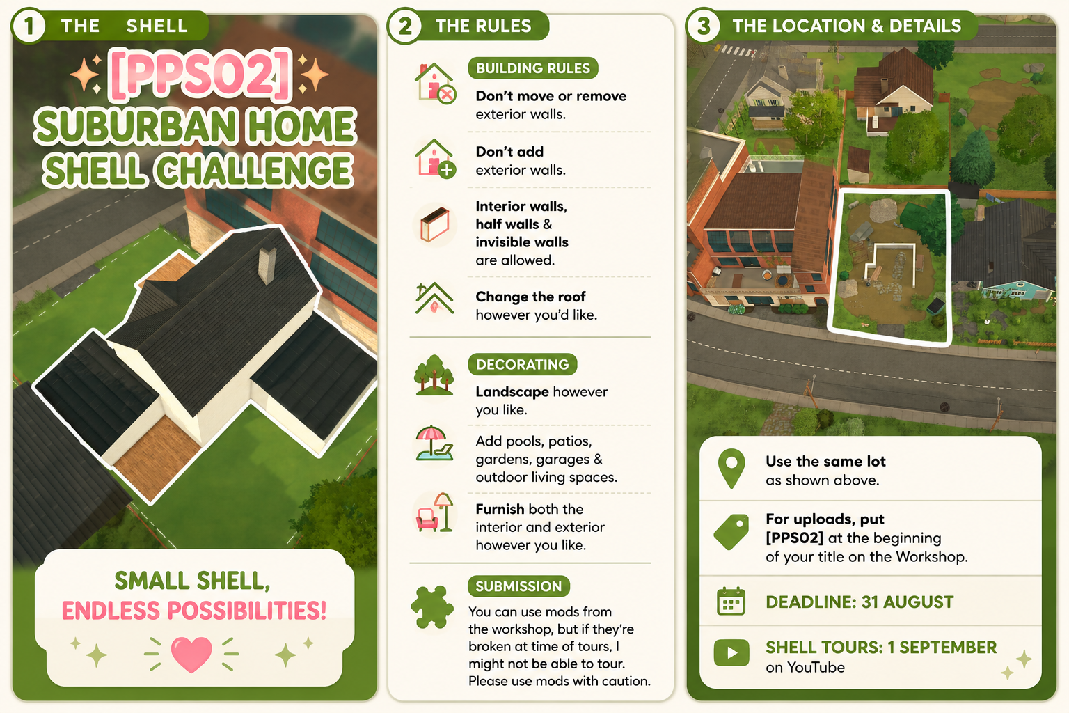 [PPS02] Suburban Shell Challenge image 1