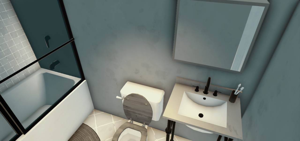 Black & White Starter Apartment image 6