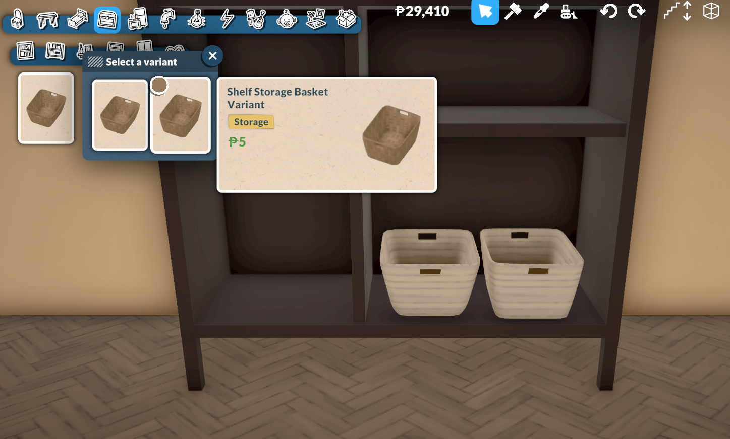 Shelf Storage Baskets image 3