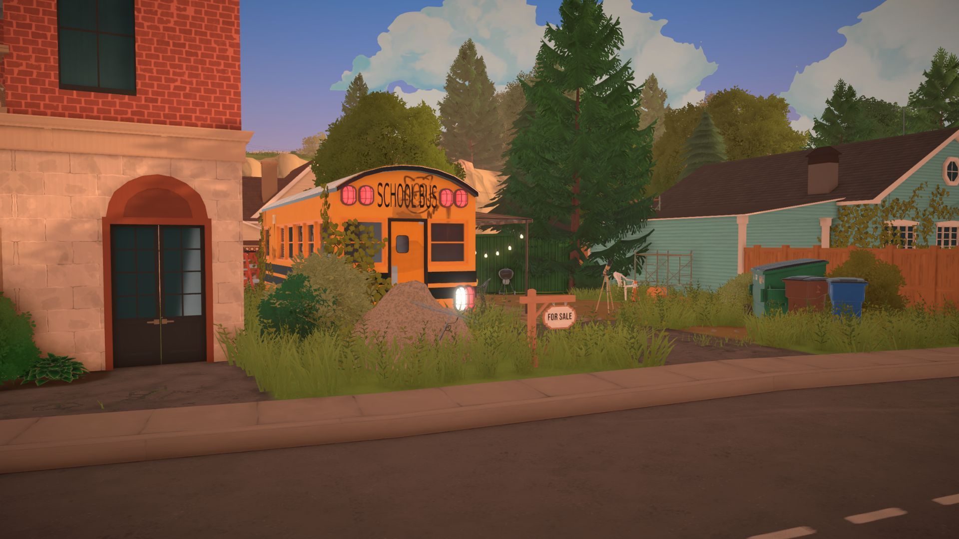 Tiny House in School Bus image 6