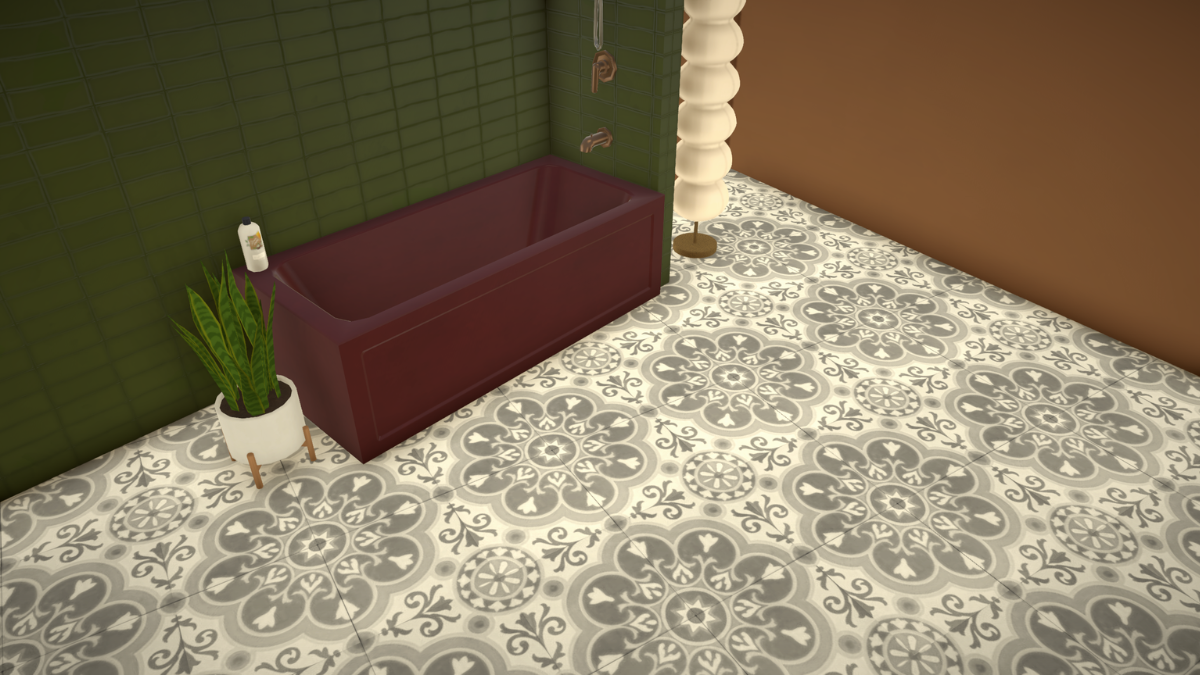 6 Swatches Vintage Floor Tiles image 5