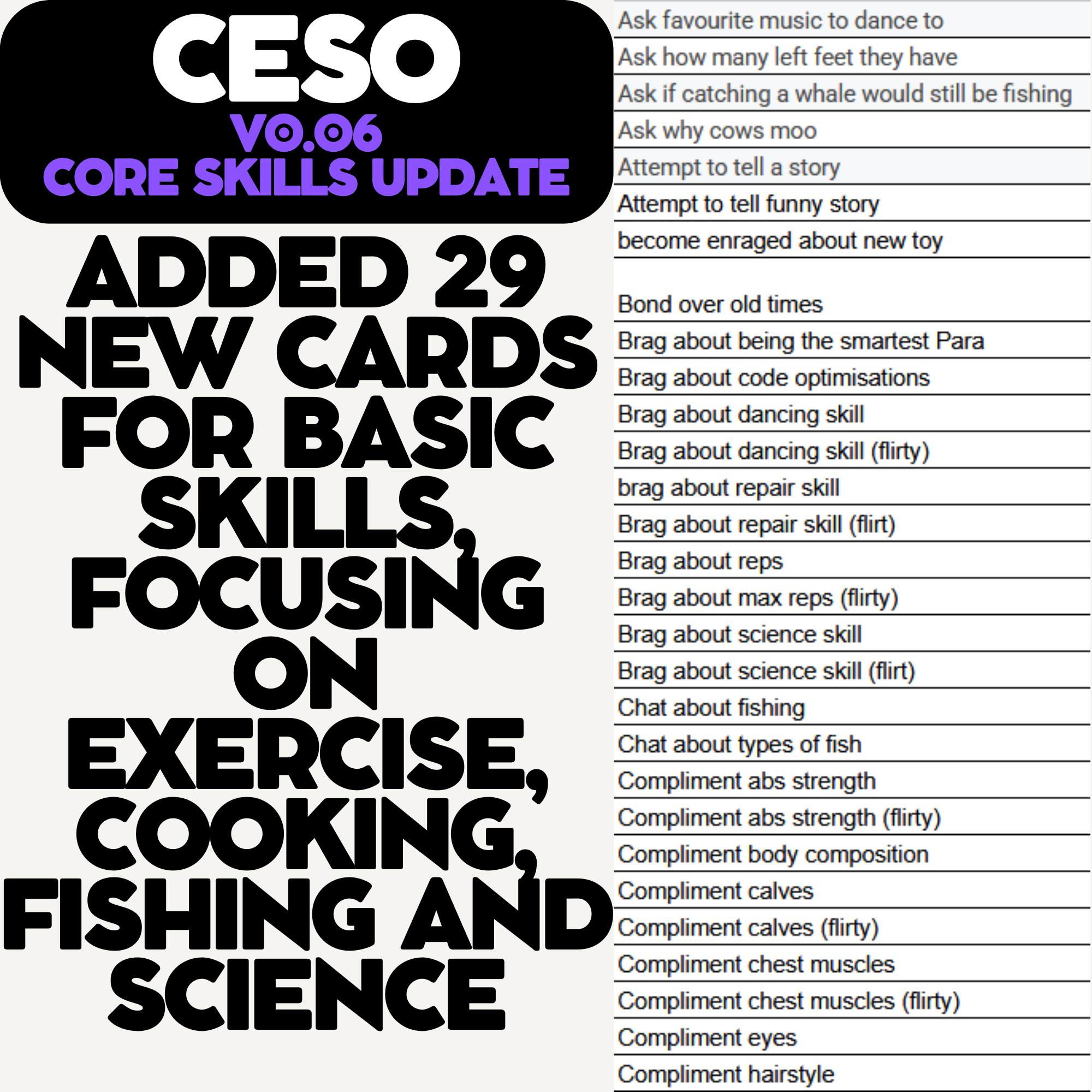 Clawing's Expanded Social Options image 3