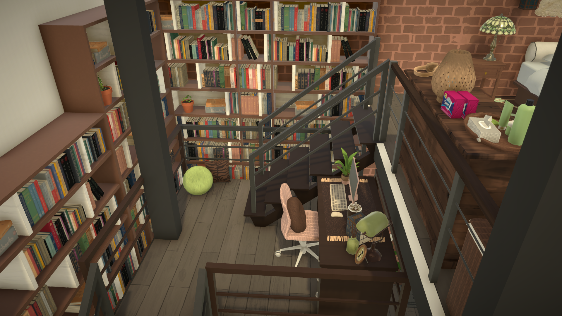 Cozy Botanical Loft image 4