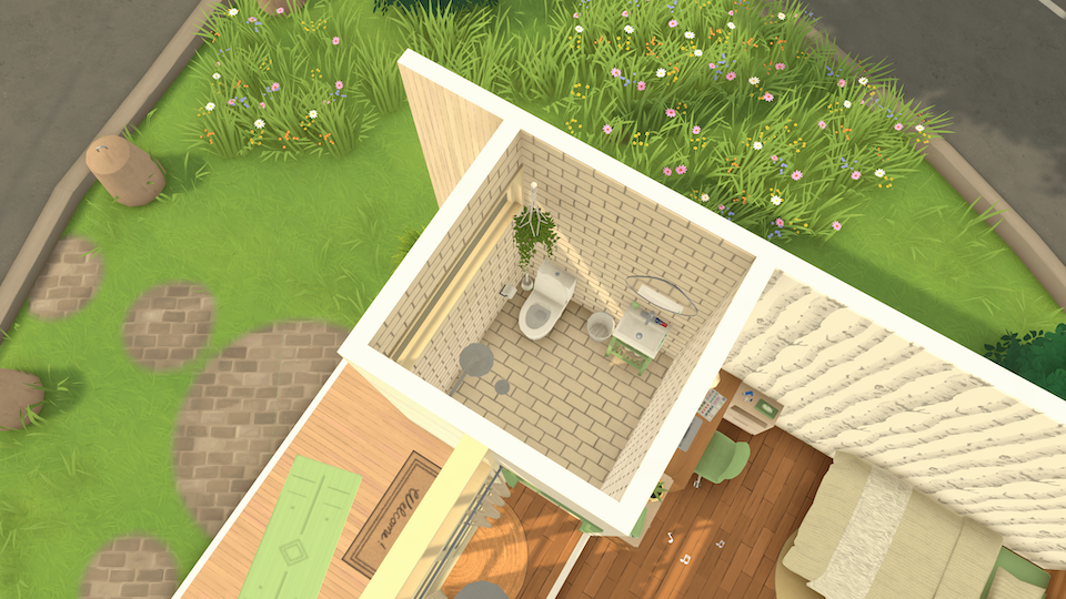 Cute Green Tiny Home image 6