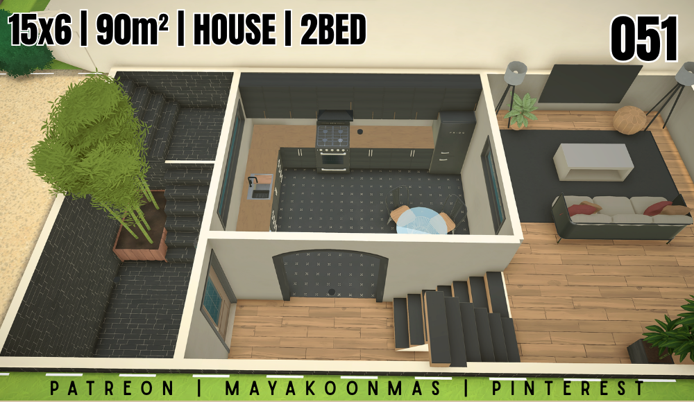051 HOUSE 2BED 90m² image 8