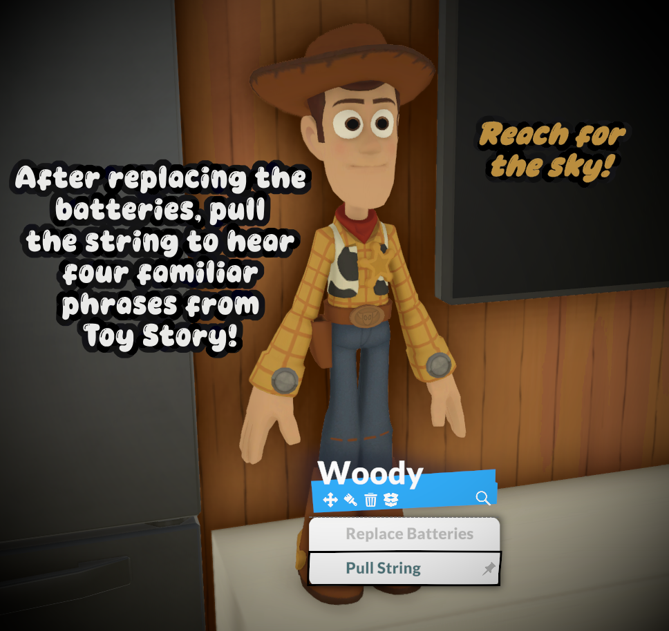 Toy Woody - Interactive Sheriff Woody from Toy Story image 2