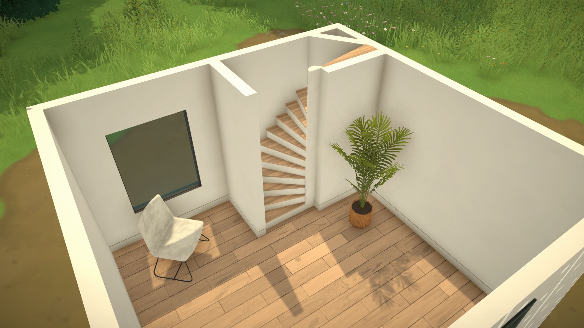 Spiral Staircase Half Turn image 3