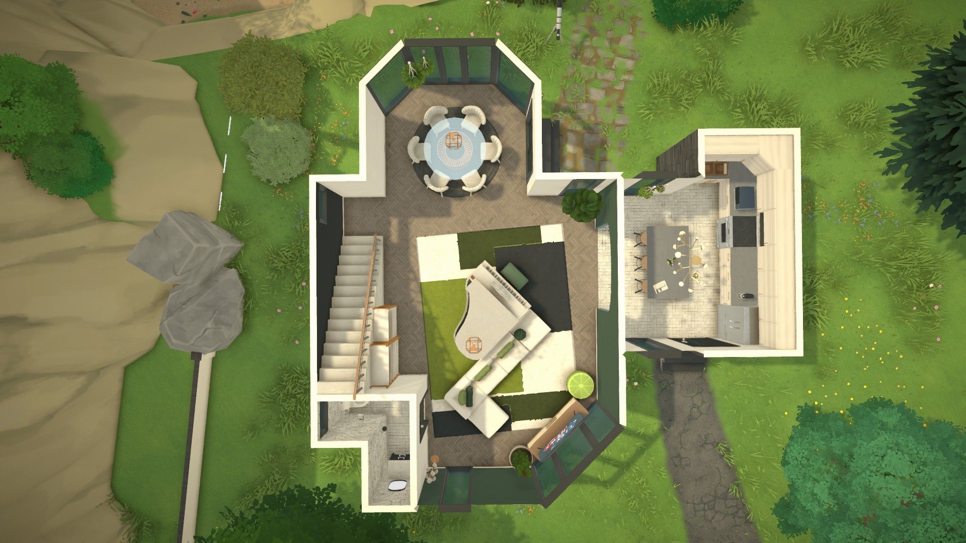 modern beach house image 2
