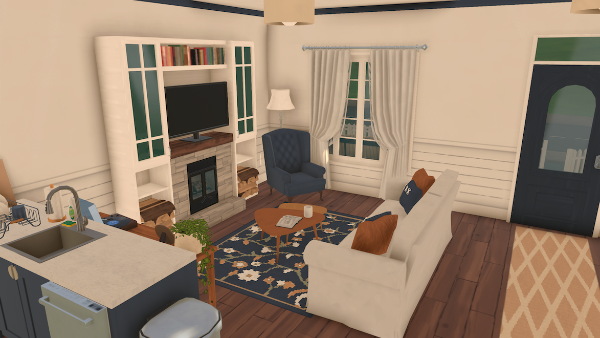 Small Blue Family Bungalow image 6