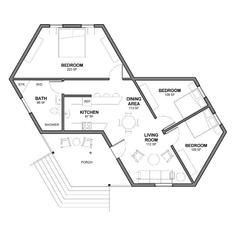 Real Life House Blueprint Penthouse/ Planta Baixa Real (Mod Tapete) image 7