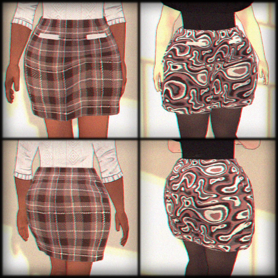 [Moons] Tweed Skirt image 3