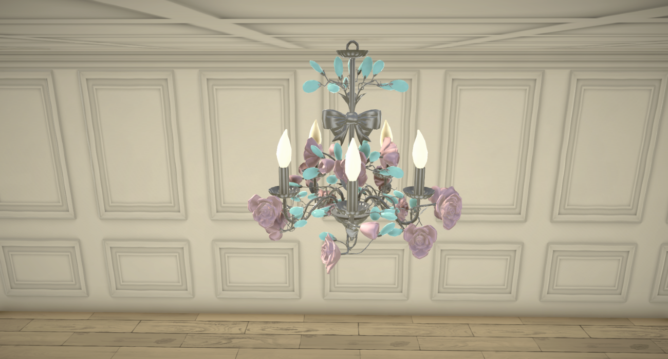 [satanisist] Floral Bouquet Chandelier image 3