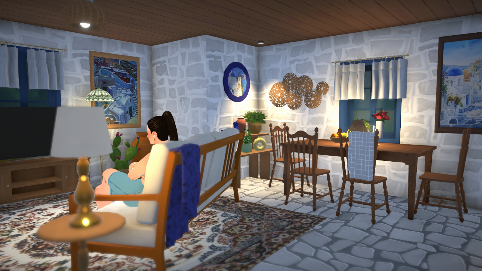 Santorini-Inspired Cottage image 9
