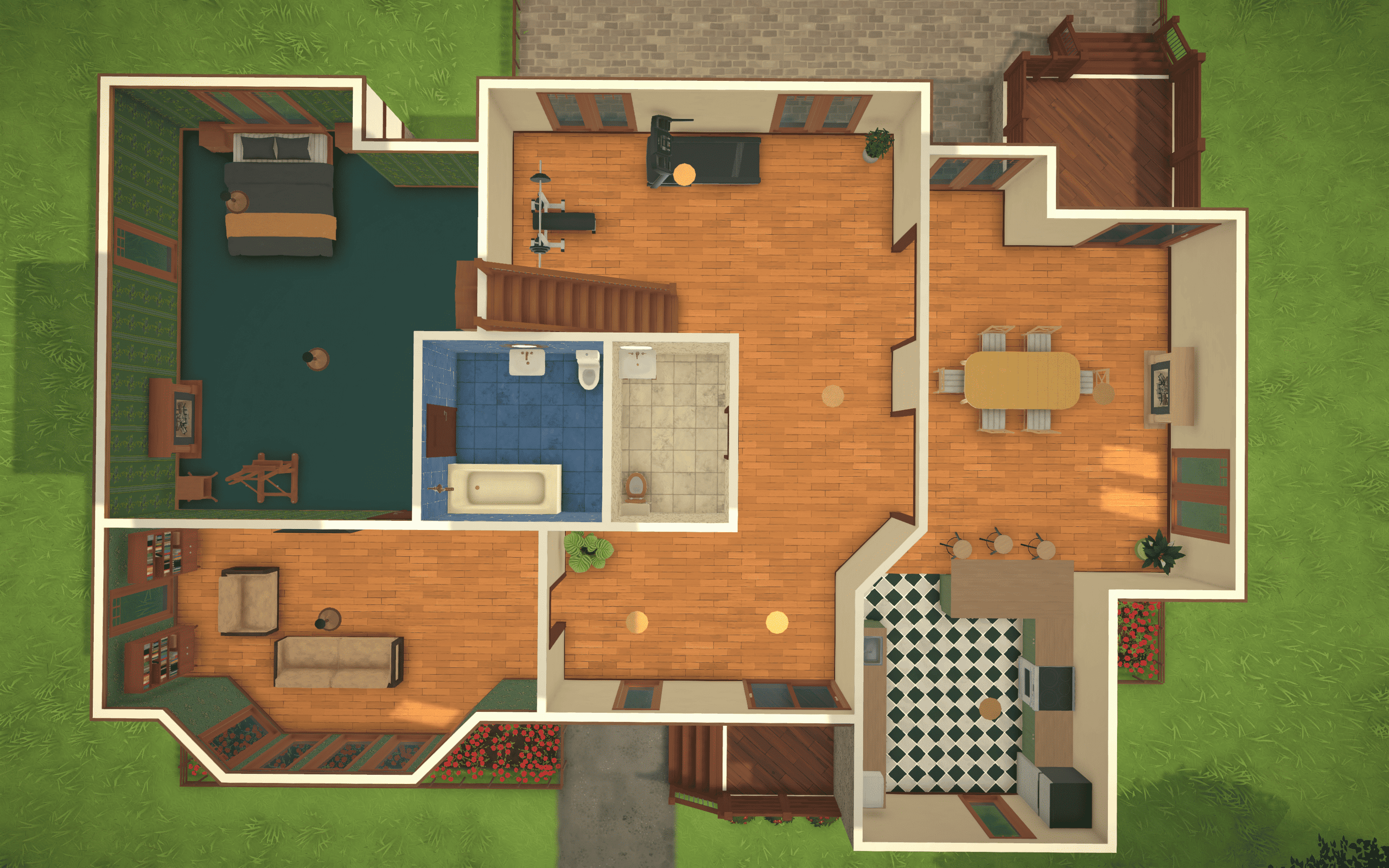 215 Sim Lane - Pleasantview - The Sims 2 image 3