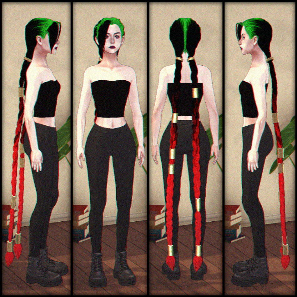 [Moons] Jinx Hair image 7