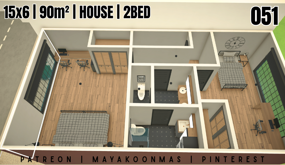051 HOUSE 2BED 90m² image 10