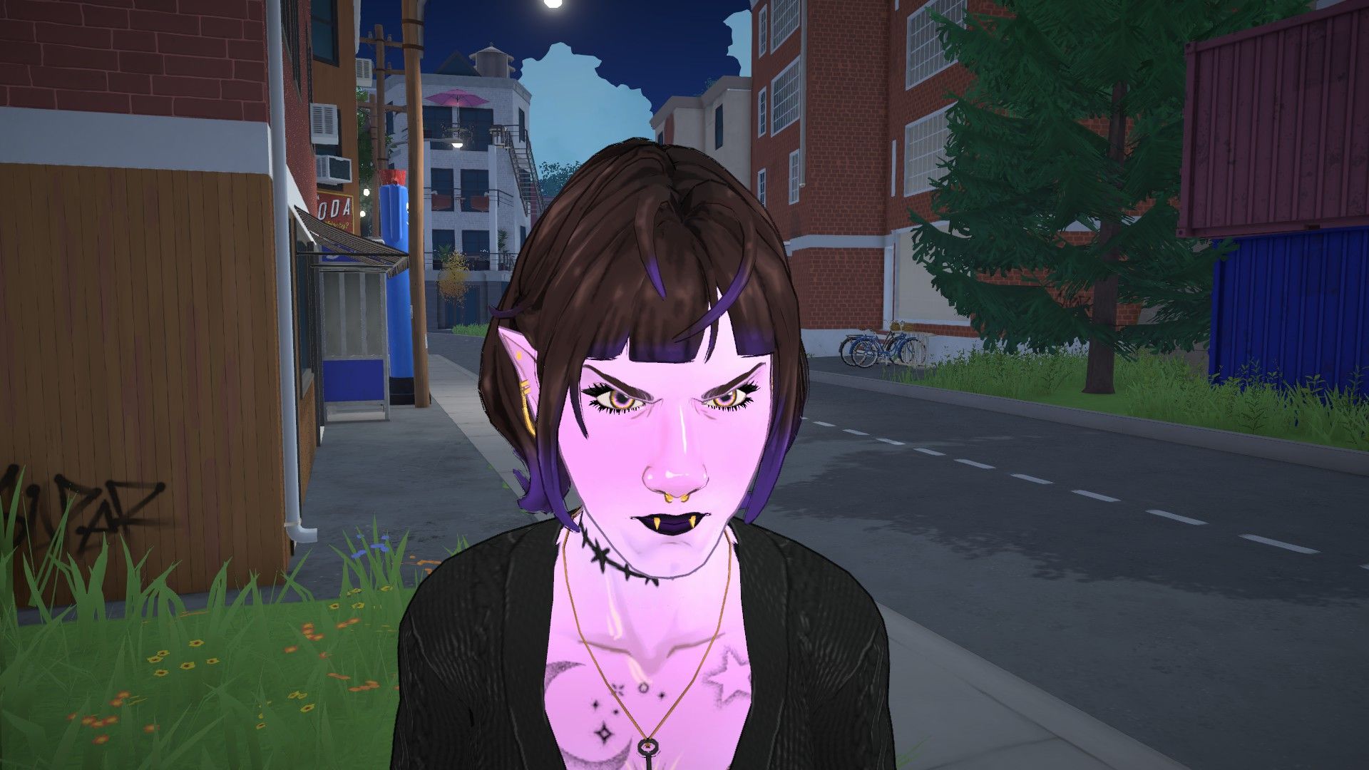 Witchy Goth Vampire - Occult Para image 1