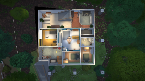 [Vanilla] Cozy Box Modern Contemporary / Modern Tropical Hillside House / Villa image 6